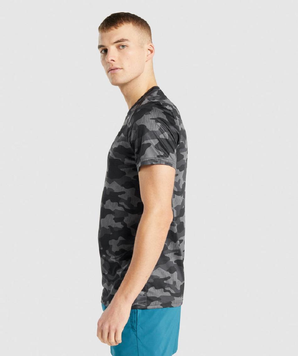 T Shirts Gymshark Arrival Hombre Gris | CO 3333AHK